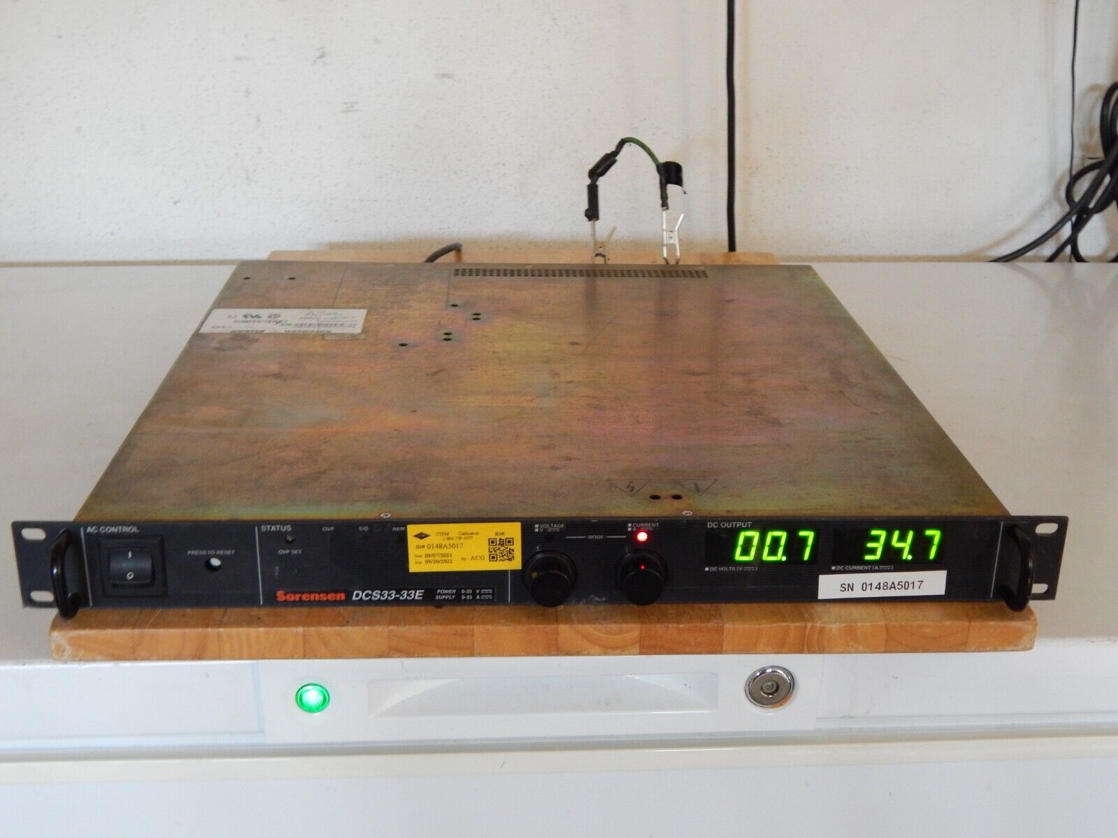 Sorensen DCS33-33E M9C DC Power Supply w/GPIB (6 in stock) Sorensen DCS33-33E M9C DC Power Supply w/GPIB (6 in stock)